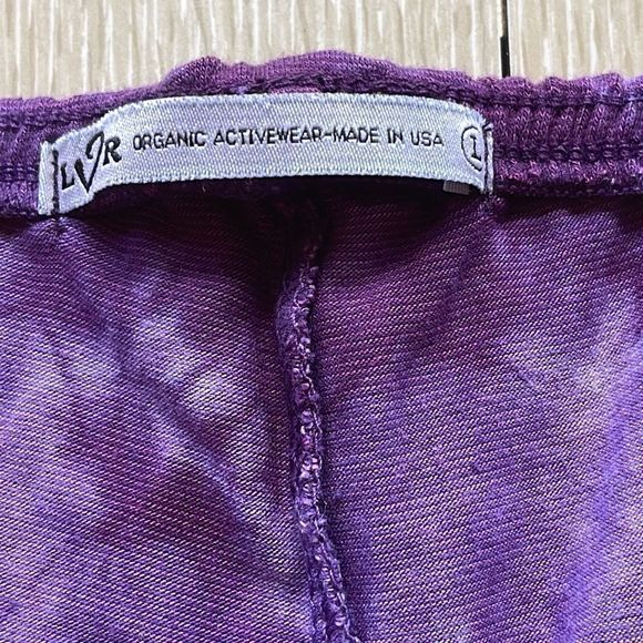 Purple Tie-Dye Wide Leg Pants - Picture 8 of 14